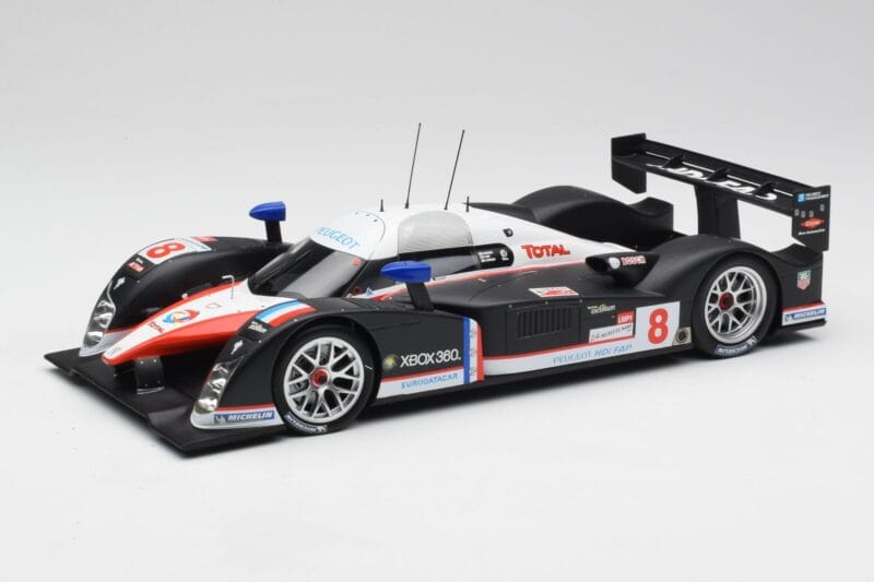 Peugeot 908 HDi LMP1 #8 S. Sarrazin / P. Lamy / S. Bourdais 24 Hours of Le Mans 2nd 2007 Minichamps 1:18 150071208 Metaal