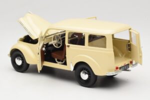 Peugeot Partner Moka Brown Norev 1:18 184894 Metaal — afbeelding 5 van 8
