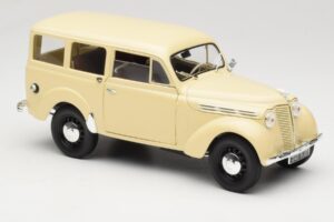 Peugeot Partner Moka Brown Norev 1:18 184894 Metaal — afbeelding 6 van 8