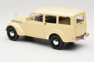 Peugeot Partner Moka Brown Norev 1:18 184894 Metaal — afbeelding 7 van 8