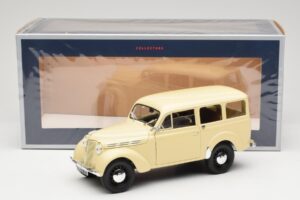 Peugeot Partner Moka Brown Norev 1:18 184894 Metaal — afbeelding 8 van 8