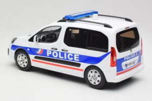 Peugeot Partner Police Blauw Norev 1:18 184891 Metaal — afbeelding 5 van 6