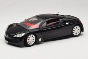 Peugeot RC Pique Zwart Solido 1:18 8147 Metaal
