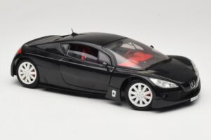 Peugeot RC Pique Zwart Solido 1:18 8147 Metaal — afbeelding 6 van 8