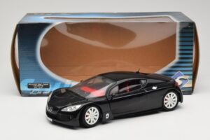 Peugeot RC Pique Zwart Solido 1:18 8147 Metaal — afbeelding 8 van 8