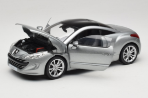 Peugeot RCZ Mercury Grey Norev 1:18 184875 Metaal — afbeelding 2 van 8