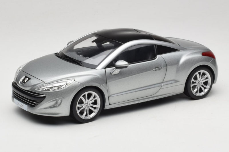 Peugeot RCZ Mercury Grey Norev 1:18 184875 Metaal
