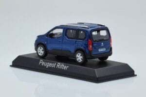 Peugeot Rifter Blauw Norev 1:43 479061 Metaal — afbeelding 3 van 4
