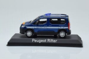 Peugeot Rifter Gendarmerie Otremer Blauw Norev 1:43 479064 Metaal