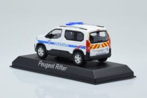 Peugeot Rifter Police Municipale Wit Norev 1:43 479067 Metaal — afbeelding 3 van 4