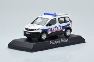 Peugeot Rifter Police Nationale Wit Norev 1:43 479065 Metaal — afbeelding 2 van 4