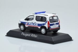 Peugeot Rifter Police Nationale Wit Norev 1:43 479065 Metaal — afbeelding 3 van 4