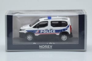 Peugeot Rifter Police Nationale Wit Norev 1:43 479065 Metaal — afbeelding 4 van 4