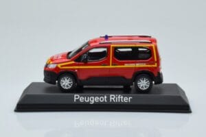 Peugeot Rifter Pompiers Secours Medical Rood Norev 1:43 479070 Metaal