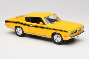 Plymouth Barracuda Geel Road Legends 1:18 92178 Metaal — afbeelding 6 van 8