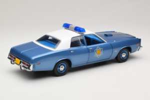 Plymouth Fury Police Pursuit Smokey and the Bandit GreenLight 1:18 19044 Metaal — afbeelding 3 van 8