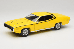 Plymouth Satellite Daisy Dukes of Hazzard Auto World 1:18 AWSS105/06 Metaal
