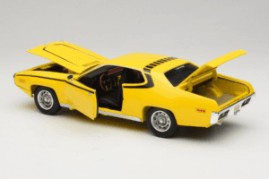 Plymouth Satellite Daisy Dukes of Hazzard Auto World 1:18 AWSS105/06 Metaal — afbeelding 5 van 8