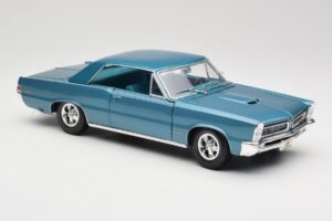 Pontiac GTO Hurst Edition Blauw Maisto 1:18 531885 Metaal — afbeelding 6 van 8