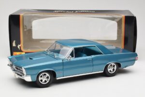 Pontiac GTO Hurst Edition Blauw Maisto 1:18 531885 Metaal — afbeelding 8 van 8