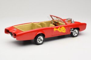 Pontiac GTO Monkeemobile Rood ERTL 1:18 33150 Metaal — afbeelding 3 van 8