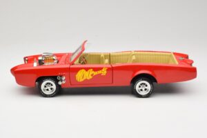 Pontiac GTO Monkeemobile Rood ERTL 1:18 33150 Metaal — afbeelding 4 van 8