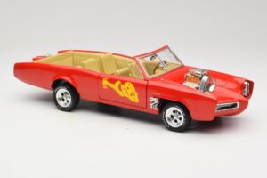 Pontiac GTO Monkeemobile Rood ERTL 1:18 33150 Metaal — afbeelding 6 van 8