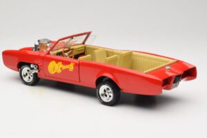 Pontiac GTO Monkeemobile Rood ERTL 1:18 33150 Metaal — afbeelding 7 van 8