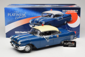 Pontiac Star Chief Politieauto Sun Star 1:18 5046 Metaal — afbeelding 6 van 6