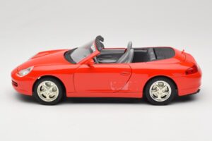 Porsche 911 996 Cabriolet Rood Mira 1:18 06930 Metaal — afbeelding 4 van 8