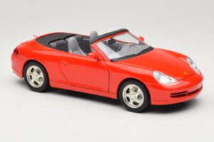 Porsche 911 996 Cabriolet Rood Mira 1:18 06930 Metaal — afbeelding 6 van 8