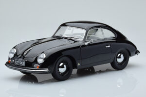 Porsche 356 Zwart Norev 1:18 187451 Metaal
