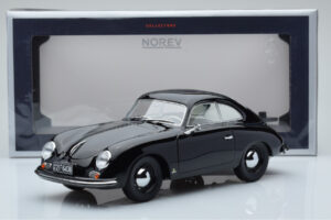 Porsche 356 Zwart Norev 1:18 187451 Metaal — afbeelding 6 van 6