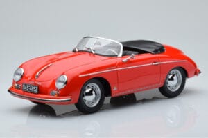 Porsche 356 Speedster Rood Norev 1:18 187461 Metaal