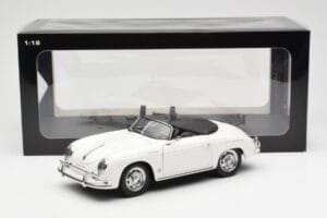 Porsche 356A Speedster Wit AUTOart 1:18 77862 Metaal — afbeelding 8 van 8