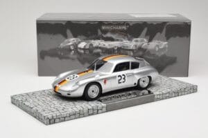 Porsche 356B 1600 GS Carrera GTL Abarth #23 G. Koch GP Solitude 1962 Minichamps 1:18 107626823 Hars — afbeelding 6 van 6