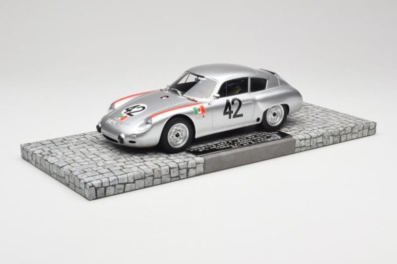 Porsche 356B 1600 GS Carrera GTL Abarth #42 H. Herrmann / H. Linge Targa Florio 1962 Minichamps 1:18 107626842 Hars