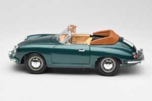 Porsche 356B Cabriolet Groen Bburago 1:18 3051-M1 Metaal — afbeelding 4 van 8