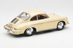Porsche 356B Carrera 2 Ivoor GT Spirit 1:18 GT010ZM Hars — afbeelding 2 van 6