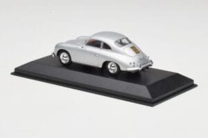 Porsche 356B Coupe Zilver Minichamps 1:43 400064321 Metaal — afbeelding 3 van 4