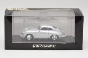 Porsche 356B Coupe Zilver Minichamps 1:43 400064321 Metaal — afbeelding 4 van 4