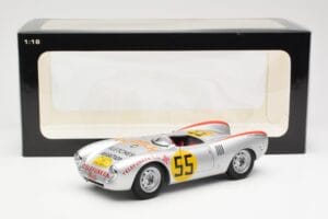 Porsche 550-1500 RS Spyder #55 H. Herrmann Carrera Panamericana 1954 AUTOart 1:18 85470 Metaal — afbeelding 8 van 8