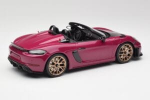 Porsche 718 982 Spyder RS Weissach Package Ruby Star Neo GT Spirit 1:18 GT486 Hars — afbeelding 2 van 6