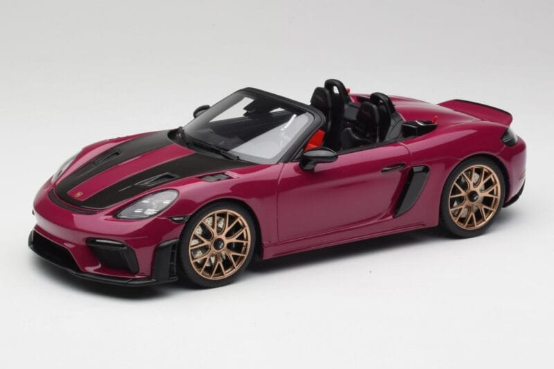 Porsche 718 982 Spyder RS Weissach Package Ruby Star Neo GT Spirit 1:18 GT486 Hars