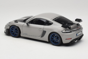 Porsche 718 Cayman 982 GT4 RS Weissach Package Chalk Norev 1:18 187253 Metaal — afbeelding 7 van 8