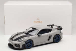 Porsche 718 Cayman 982 GT4 RS Weissach Package Chalk Norev 1:18 187253 Metaal — afbeelding 8 van 8