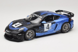 Porsche 718 Cayman GT4 RS Clubsport Zwart Blauw Otto 1:18 OT469 Hars