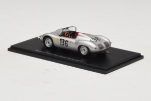 Porsche 718 RS 61 #136 S. Moss / G. Hill Porsche KG Targa Florio 1961 Spark 1:43 S4149 Hars — afbeelding 3 van 4