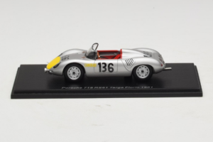 Porsche 718 RS 61 #136 S. Moss / G. Hill Porsche KG Targa Florio 1961 Spark 1:43 S4149 Hars