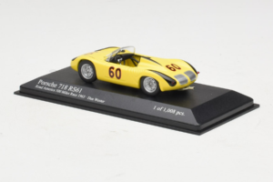 Porsche 718 RS61 #60 D. Wester Road America 500 Miles 1963 Minichamps 1:43 430636560 Metaal — afbeelding 3 van 4